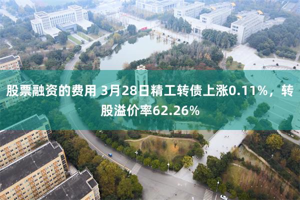 股票融资的费用 3月28日精工转债上涨0.11%，转股溢价率62.26%