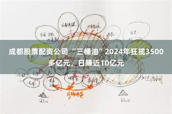 成都股票配资公司 “三桶油”2024年狂揽3500多亿元，日赚近10亿元
