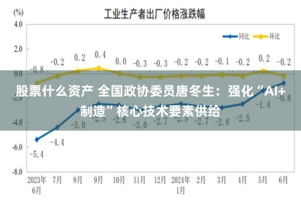 股票什么资产 全国政协委员唐冬生：强化“AI+制造”核心技术要素供给
