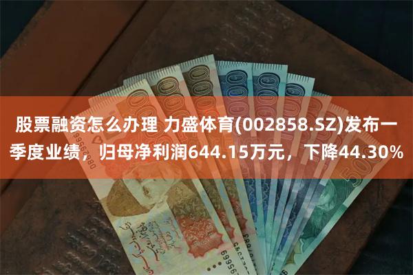股票融资怎么办理 力盛体育(002858.SZ)发布一季度业绩，归母净利润644.15万元，下降44.30%